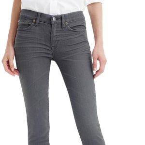 J.Crew Toothpick Jeans 27P Petite, GREY DOVE